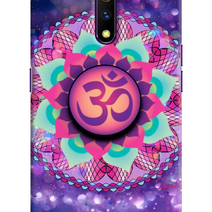 Om Purple Realme X Pop Case by Casekaro