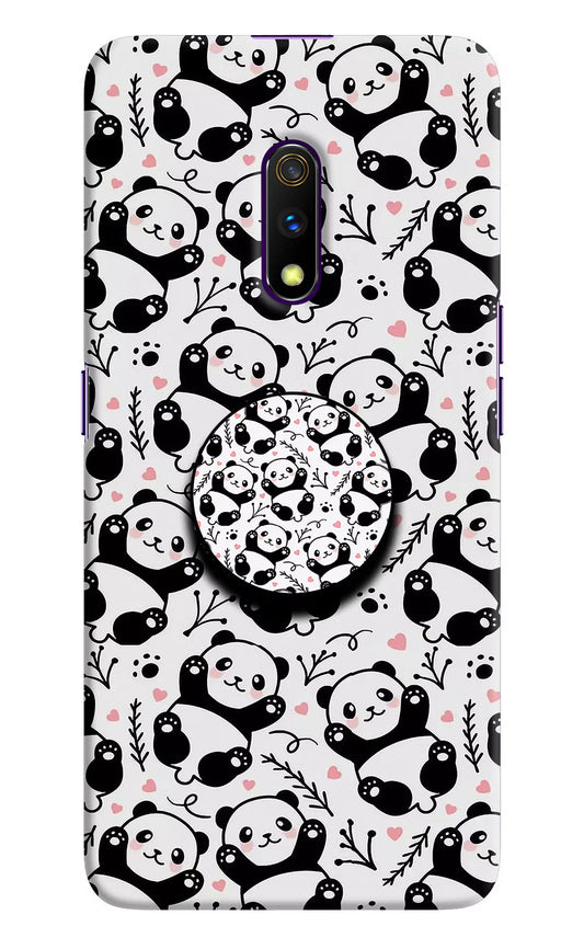 Cute Panda Realme X Pop Case by Casekaro