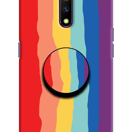 Rainbow Realme X Pop Case by Casekaro