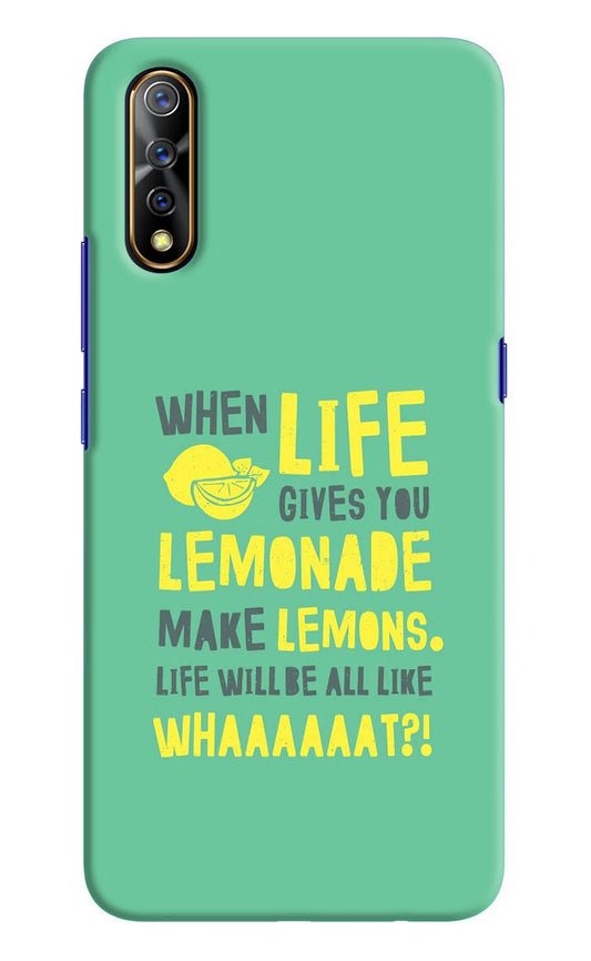 Quote Vivo S1/Z1x Hard Case Back Cover by Casekaro