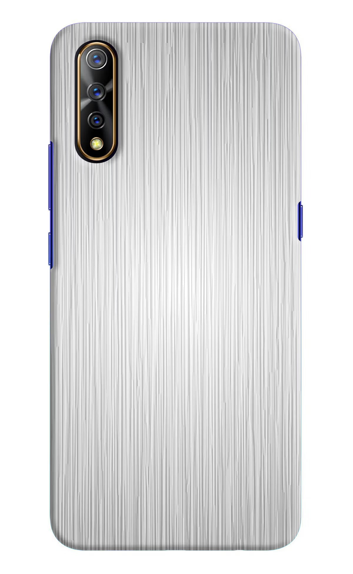 Wooden Grey Texture Vivo S1/Z1x Hard Case Back Cover by Casekaro