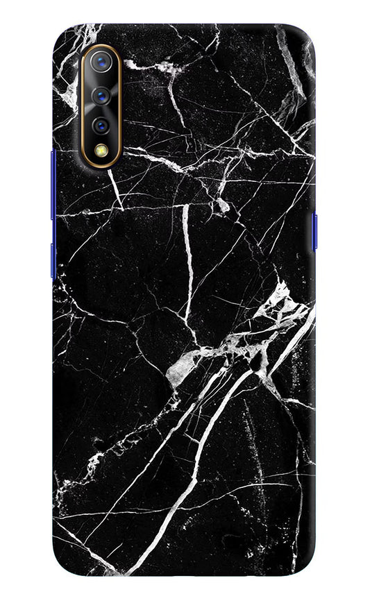 Black Marble Pattern Vivo S1/Z1x Hard Case Back Cover by Casekaro