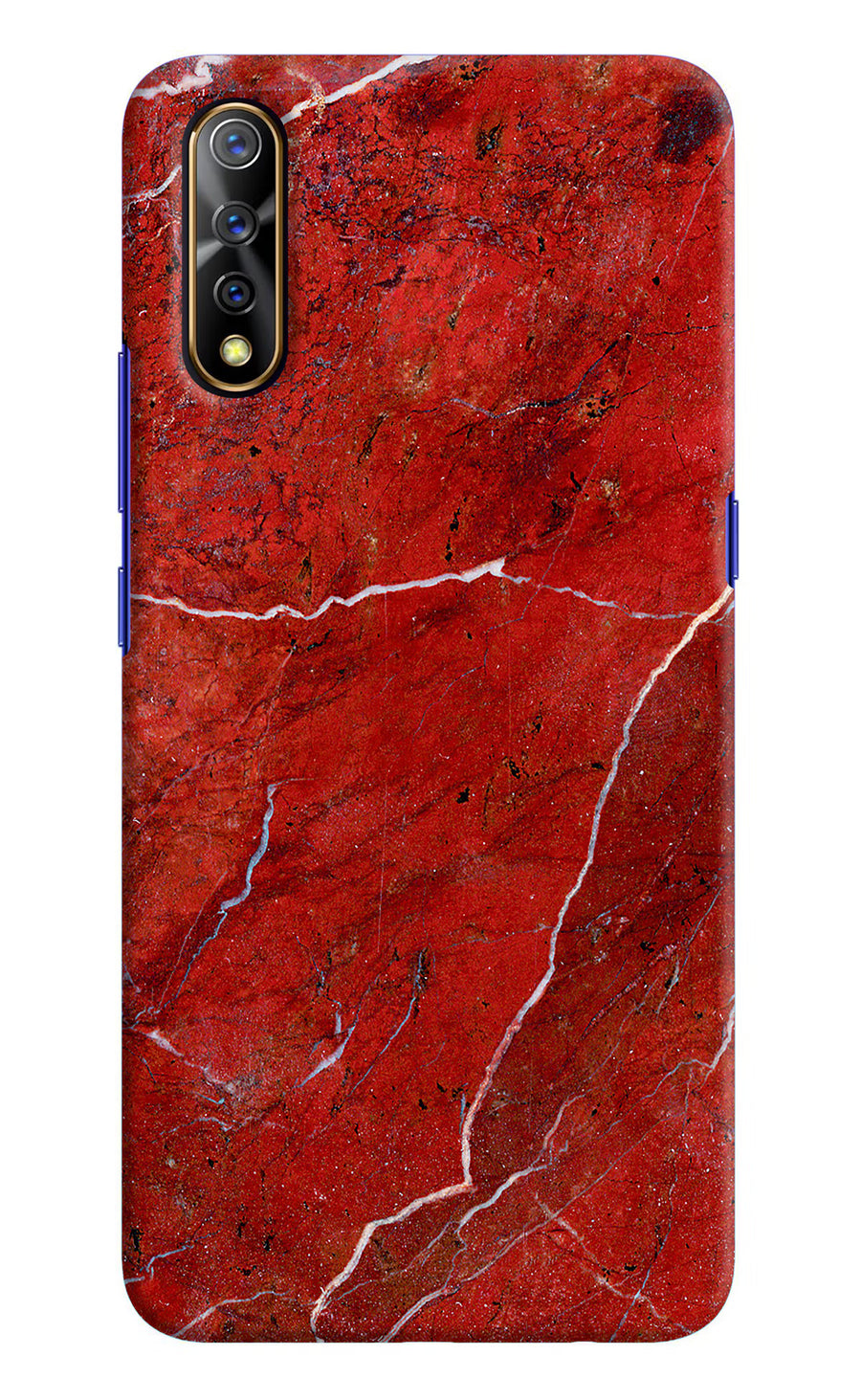 Red Marble Design Vivo S1/Z1x Back Cover, Hard case