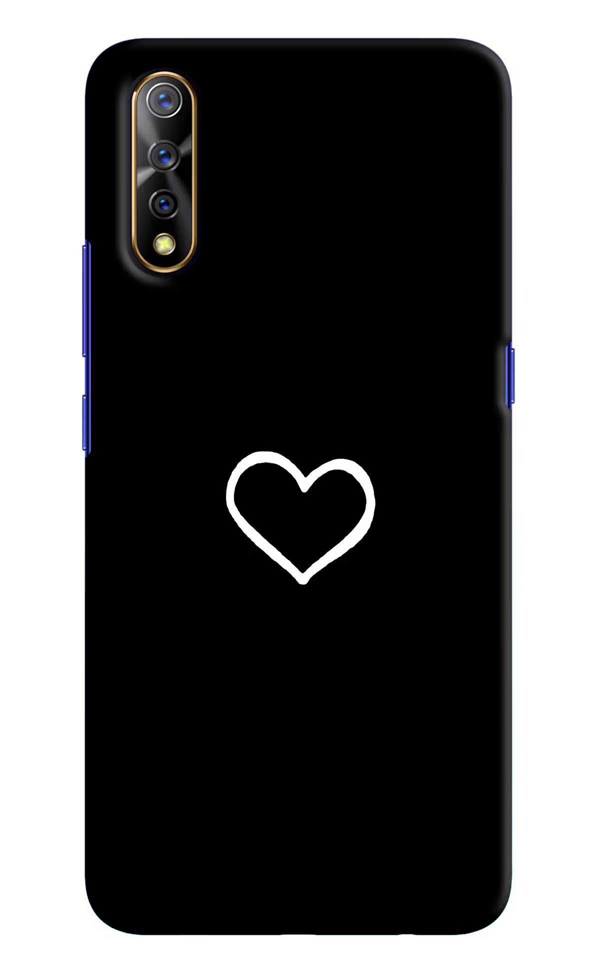 Heart Vivo S1/Z1x Hard Case Back Cover by Casekaro