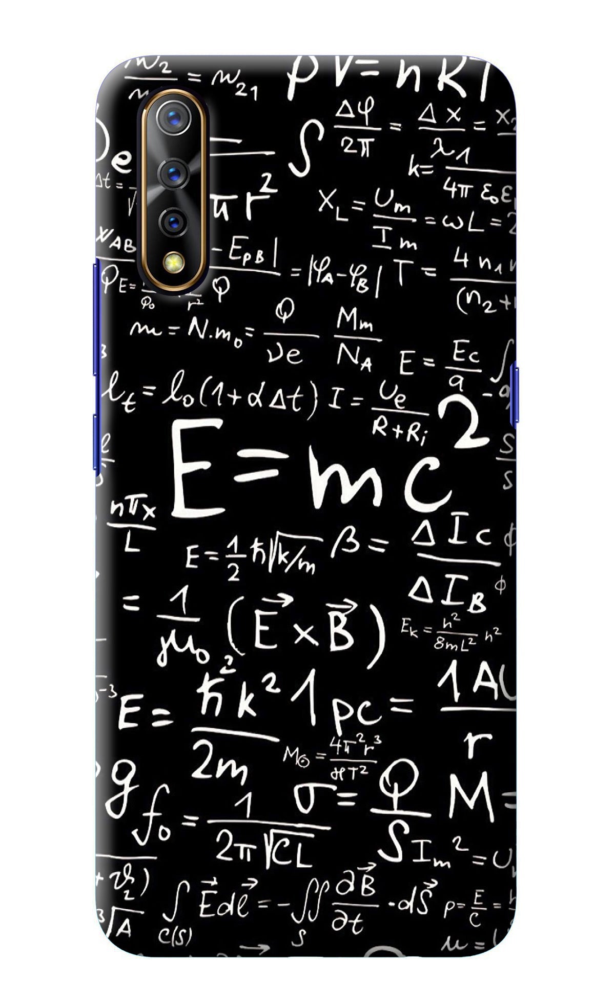 Physics Albert Einstein Formula Vivo S1/Z1x Back Cover
