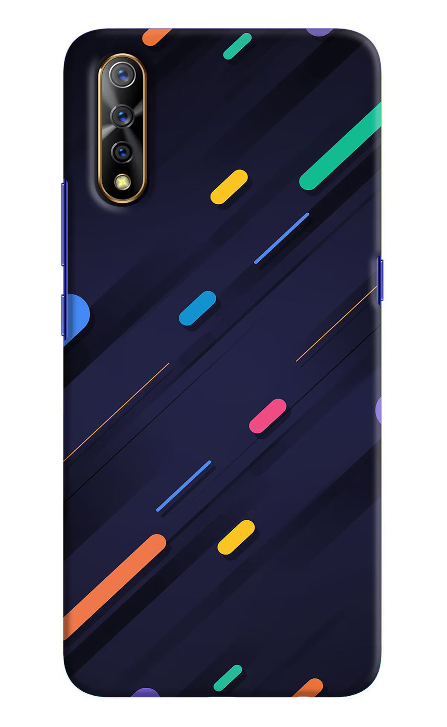 Abstract Design Vivo S1/Z1x Back Cover, Hard case