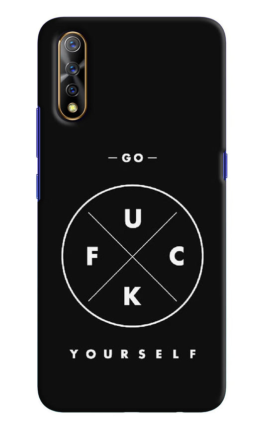 Go Fuck Yourself Vivo S1/Z1x Hard Case Back Cover by Casekaro