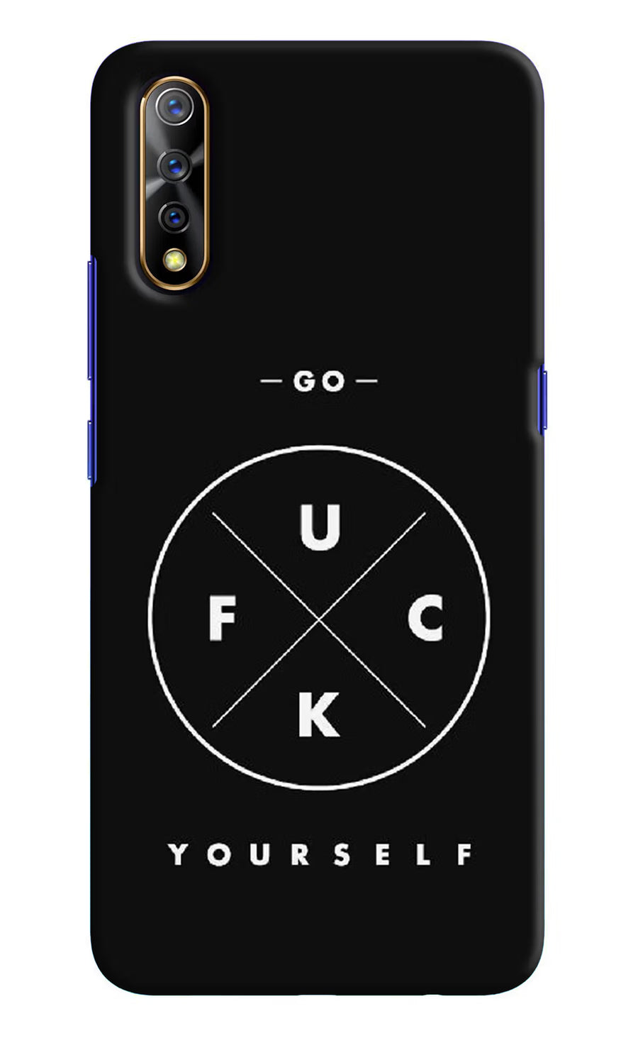 Go Fuck Yourself Vivo S1/Z1x Back Cover, Hard case