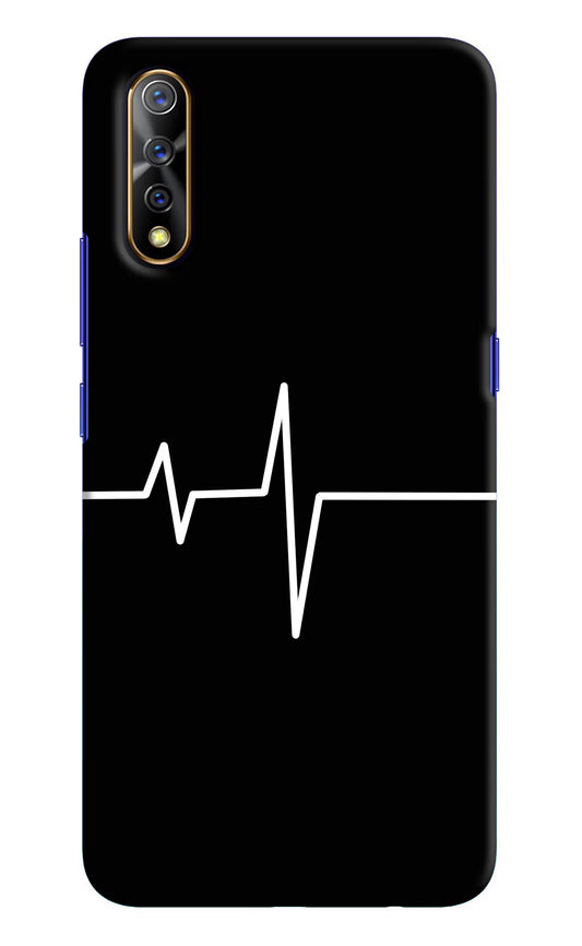 Heart Beats Vivo S1/Z1x Hard Case Back Cover by Casekaro