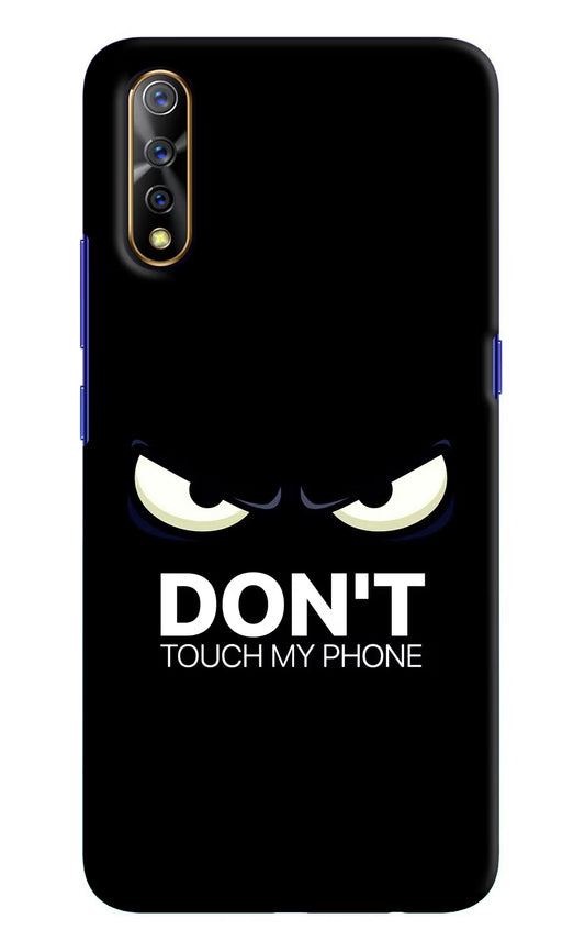 Don'T Touch My Phone Vivo S1/Z1x Hard Case Back Cover by Casekaro