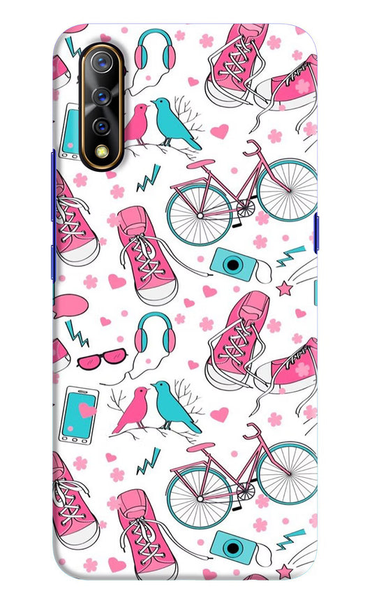 Artwork Vivo S1/Z1x Hard Case Back Cover by Casekaro