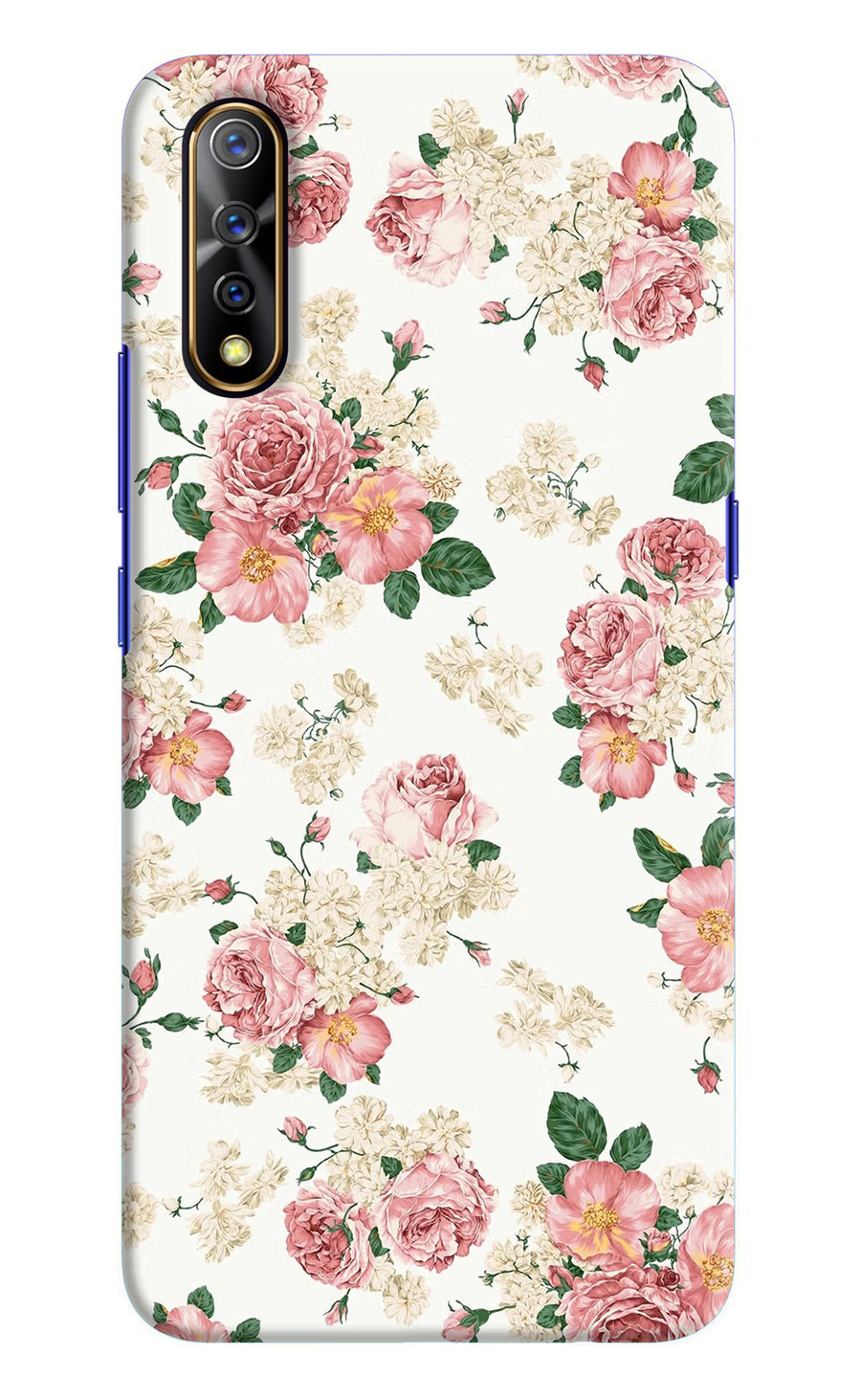 Flowers Vivo S1/Z1x Back Cover, Hard case