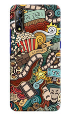 Cinema Abstract Vivo S1/Z1x Hard Case Back Cover by Casekaro