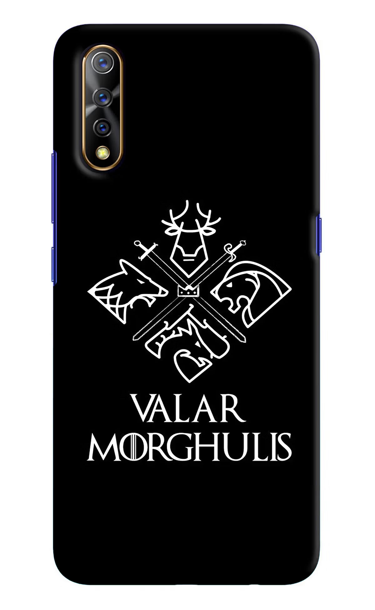 Valar Morghulis | Game Of Thrones Vivo S1/Z1x Hard Case Back Cover by Casekaro