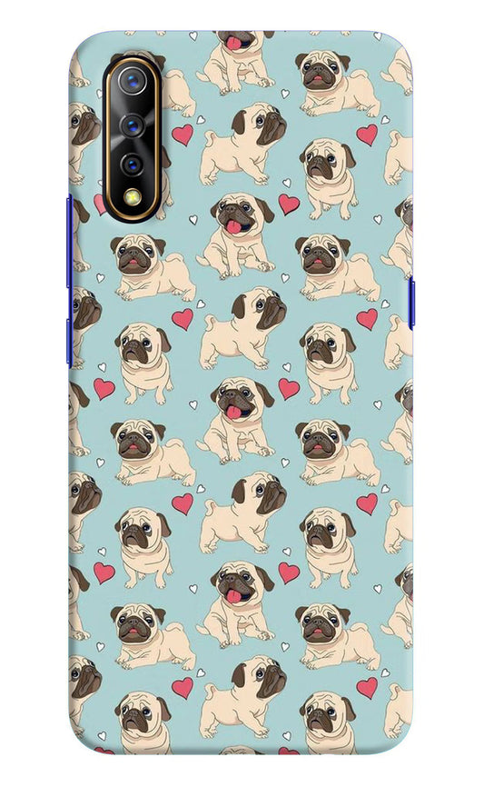 Pug Dog Vivo S1/Z1x Hard Case Back Cover by Casekaro