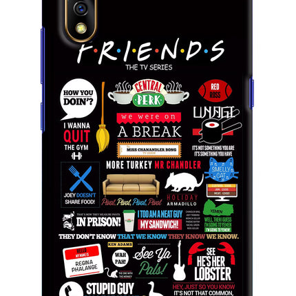 FRIENDS Vivo S1/Z1x Hard Case Back Cover by Casekaro