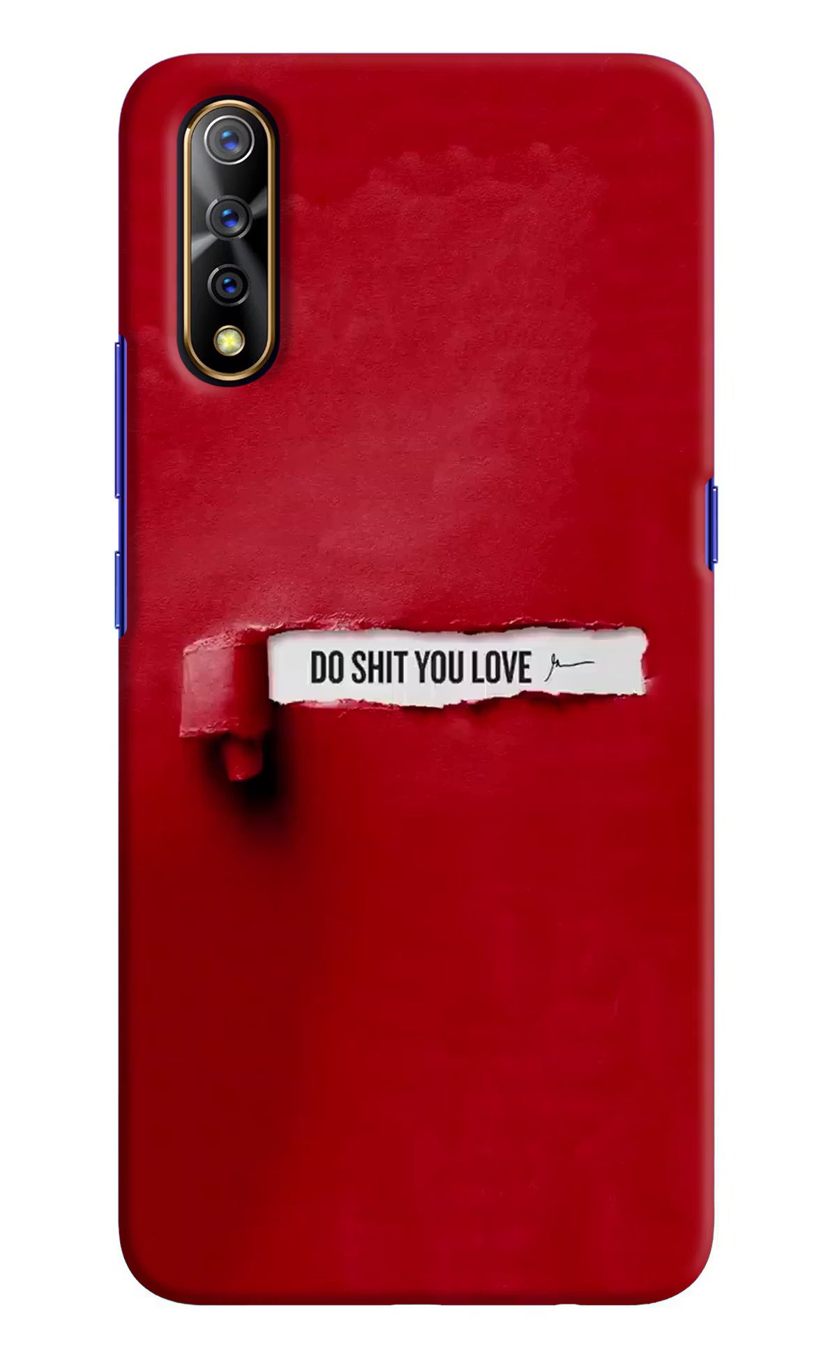 Do Shit You Love Vivo S1/Z1x Hard Case Back Cover by Casekaro