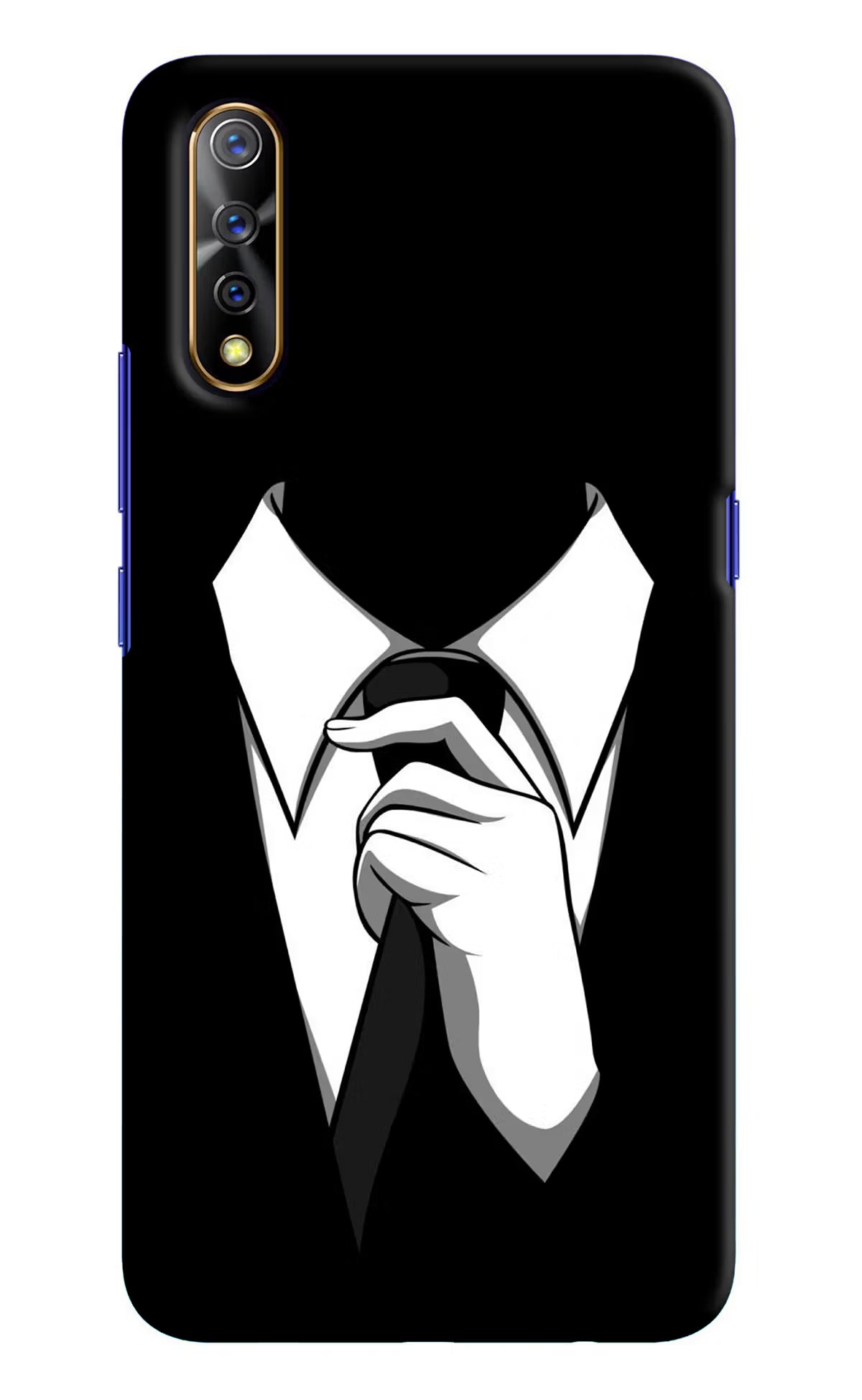 Black Tie Vivo S1/Z1x Hard Case Back Cover by Casekaro