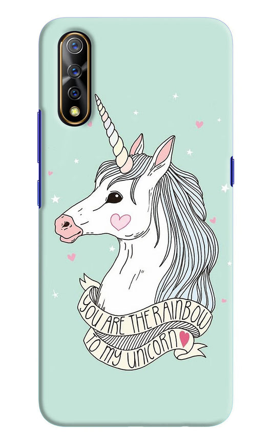 Unicorn Wallpaper Vivo S1/Z1x Hard Case Back Cover by Casekaro