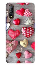 Love Wallpaper Vivo S1/Z1x Hard Case Back Cover by Casekaro