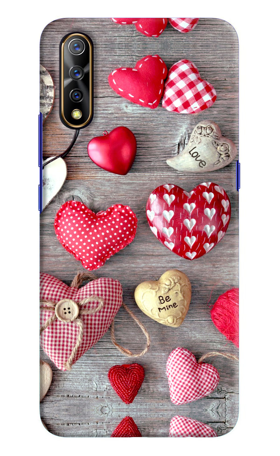 Love Wallpaper Vivo S1/Z1x Back Cover, Hard case
