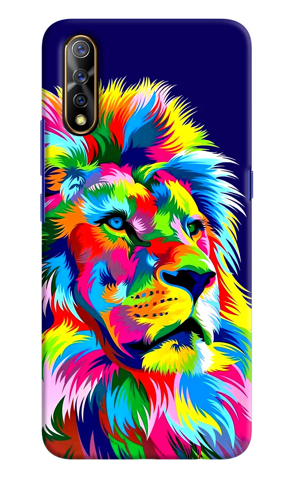 Vector Art Lion Vivo S1/Z1x Hard Case Back Cover by Casekaro