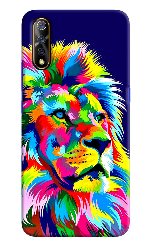 Vector Art Lion Vivo S1/Z1x Hard Case Back Cover by Casekaro