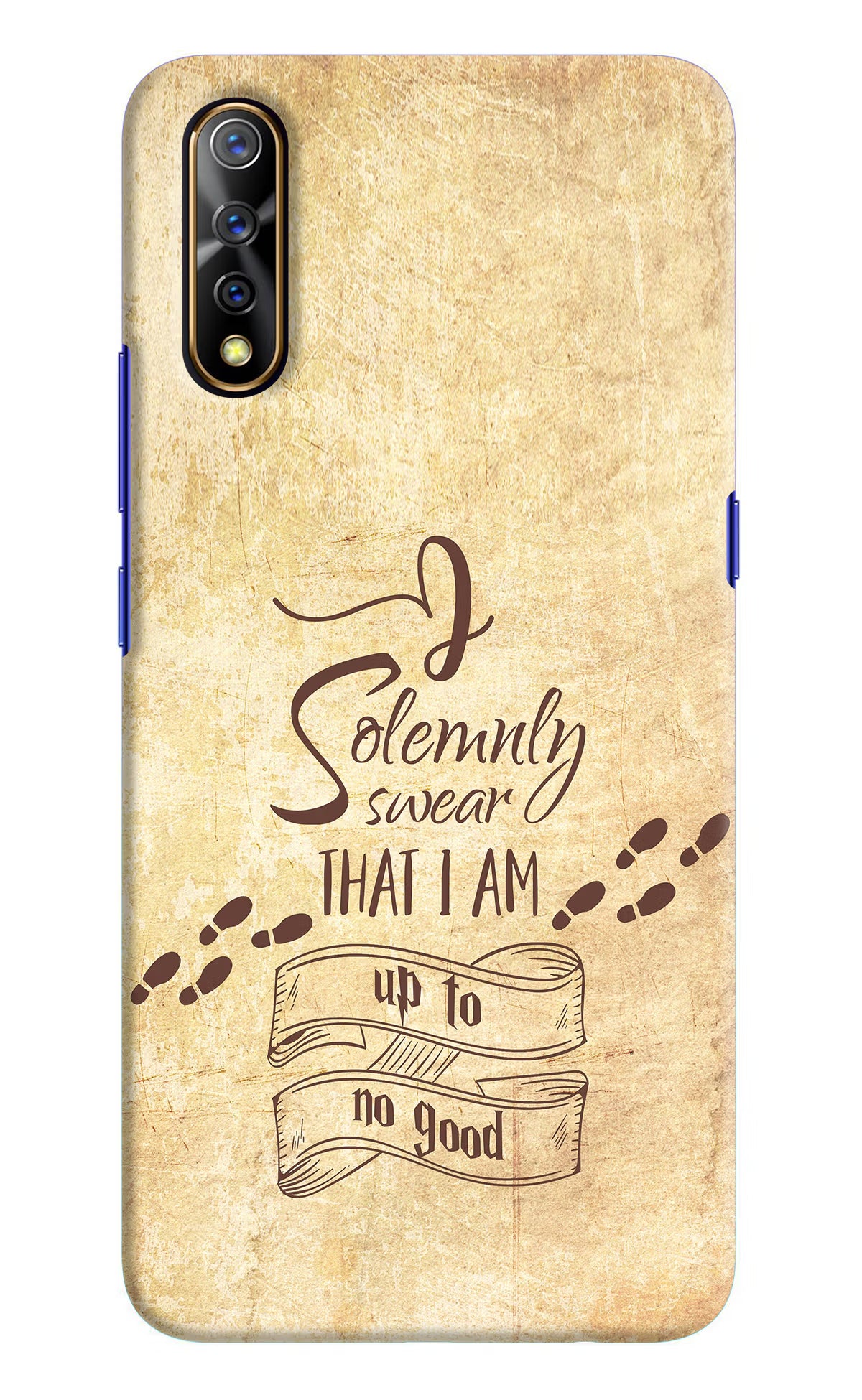 I Solemnly swear that i up to no good Vivo S1/Z1x Hard Case Back Cover by Casekaro