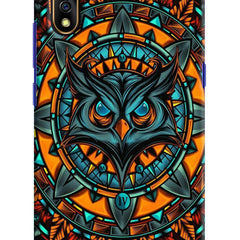 Angry Owl Art Vivo S1/Z1x Hard Case Back Cover by Casekaro