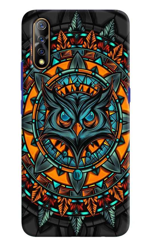 Angry Owl Art Vivo S1/Z1x Hard Case Back Cover by Casekaro