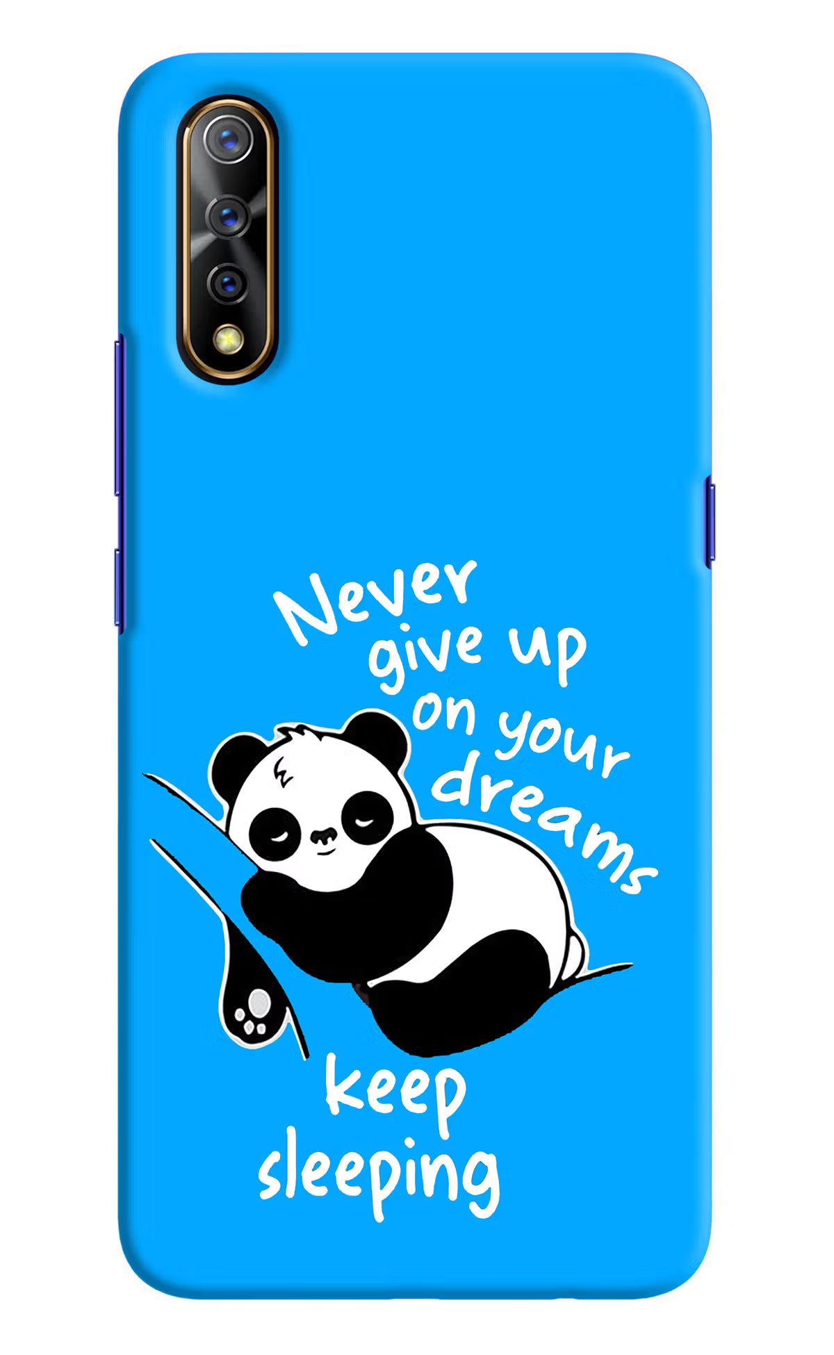 Keep Sleeping Vivo S1/Z1x Hard Case Back Cover by Casekaro