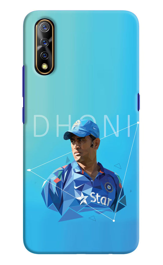 Dhoni Artwork Vivo S1/Z1x Hard Case Back Cover by Casekaro