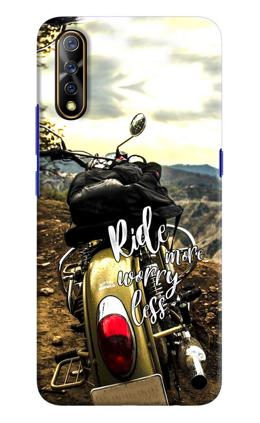 Ride More Worry Less Vivo S1/Z1x Hard Case Back Cover by Casekaro