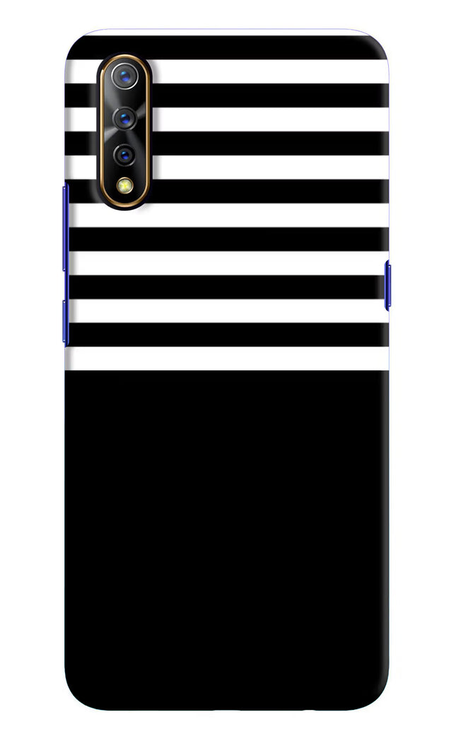 Black and White Print Vivo S1/Z1x Hard Case Back Cover by Casekaro