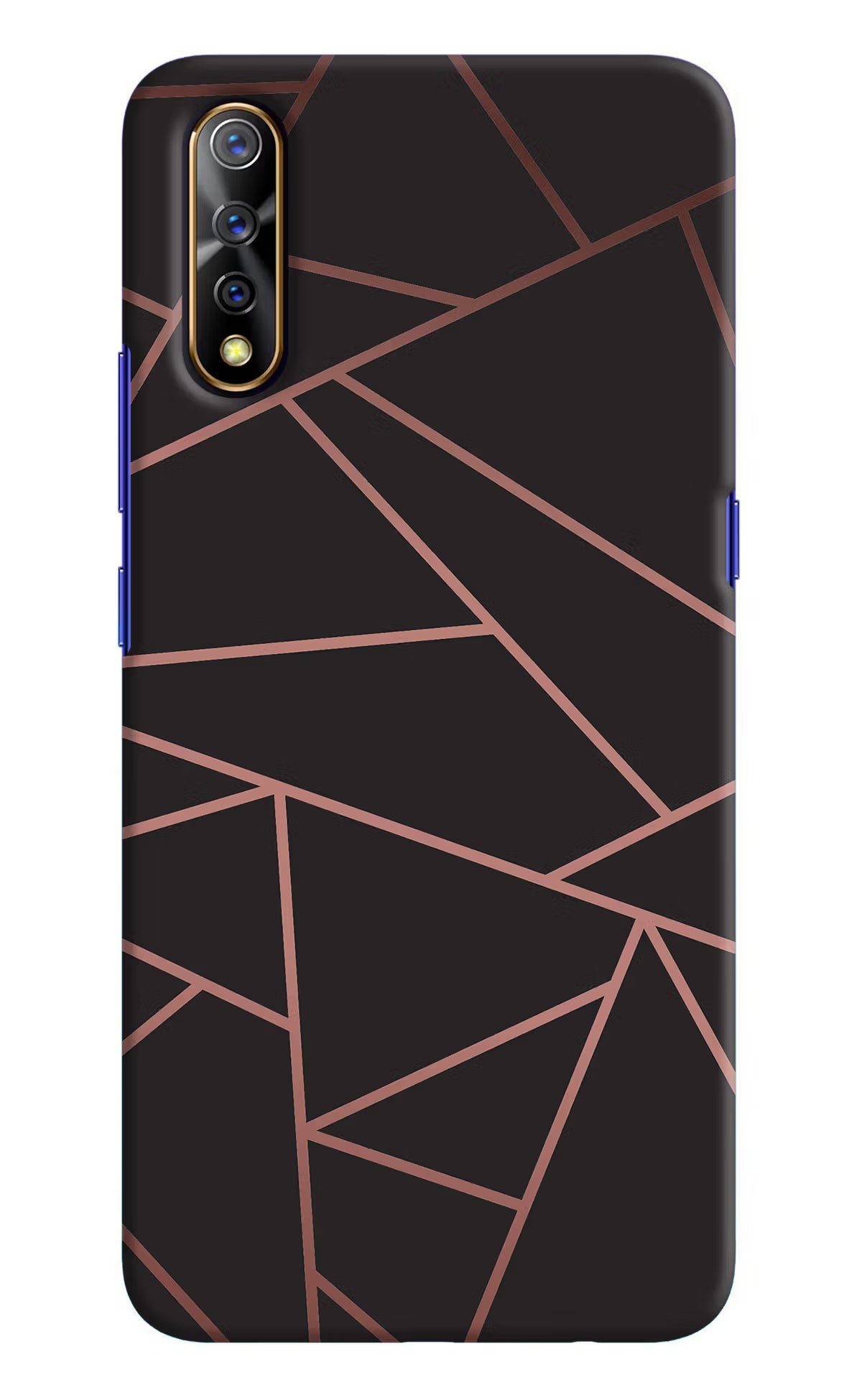 Geometric Pattern Vivo S1/Z1x Hard Case Back Cover by Casekaro