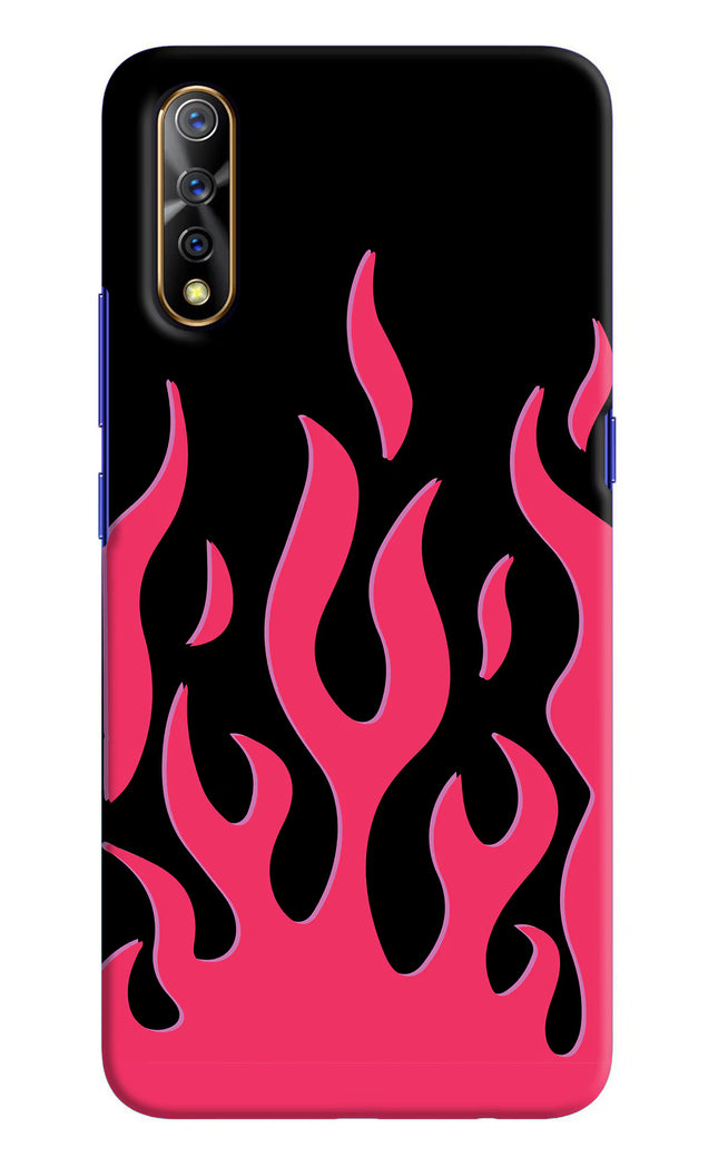 Fire Flames Vivo S1/Z1x Hard Case Back Cover by Casekaro