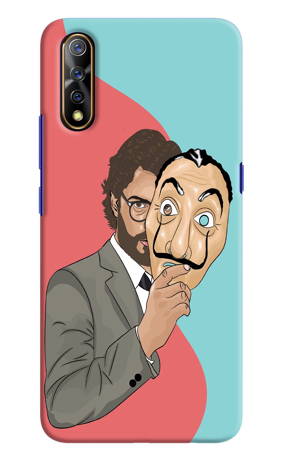 Professor Vivo S1/Z1x Hard Case Back Cover by Casekaro