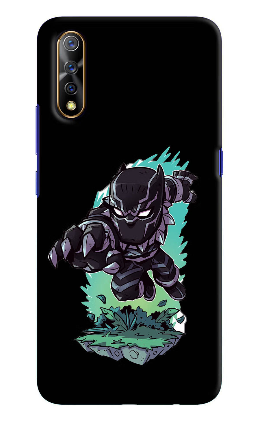 Black Panther Vivo S1/Z1x Back Cover, Hard case