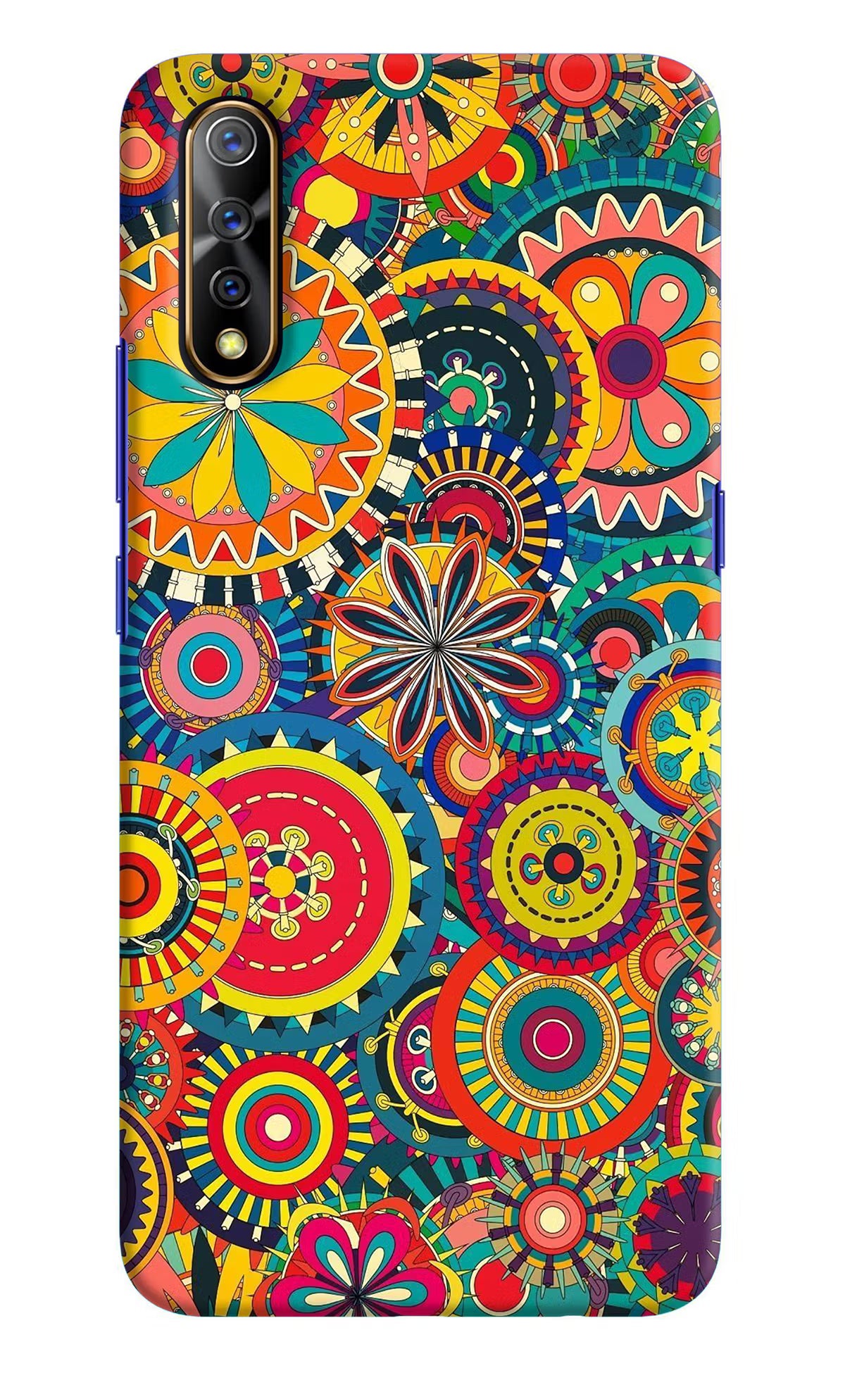 Gol Gol Art Vivo S1/Z1x Hard Case Back Cover by Casekaro