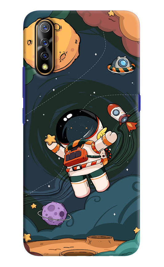 Cartoon Astronaut Vivo S1/Z1x Hard Case Back Cover by Casekaro