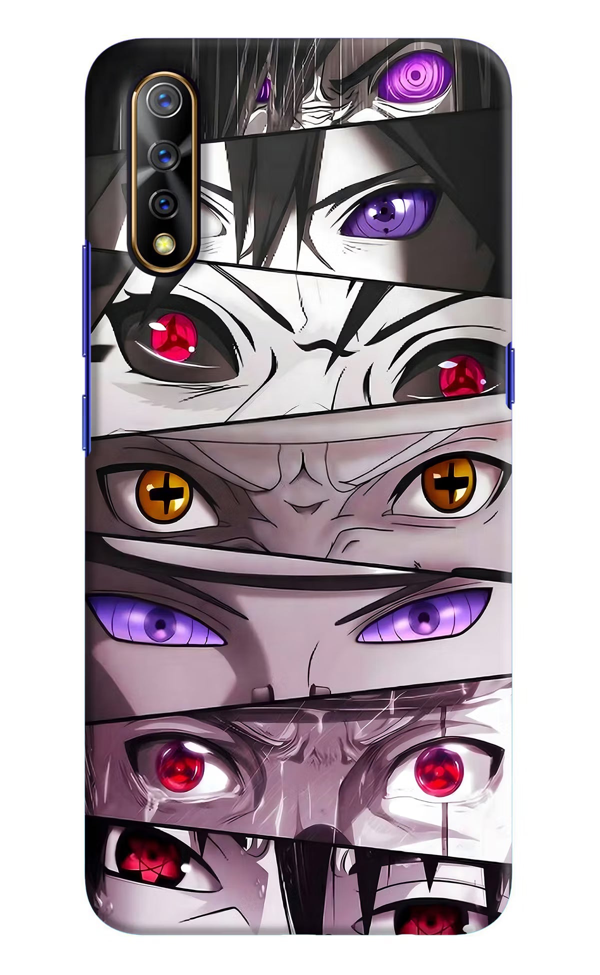 Naruto Anime Vivo S1/Z1x Hard Case Back Cover by Casekaro