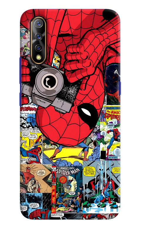 Spider Man Vivo S1/Z1x Back Cover