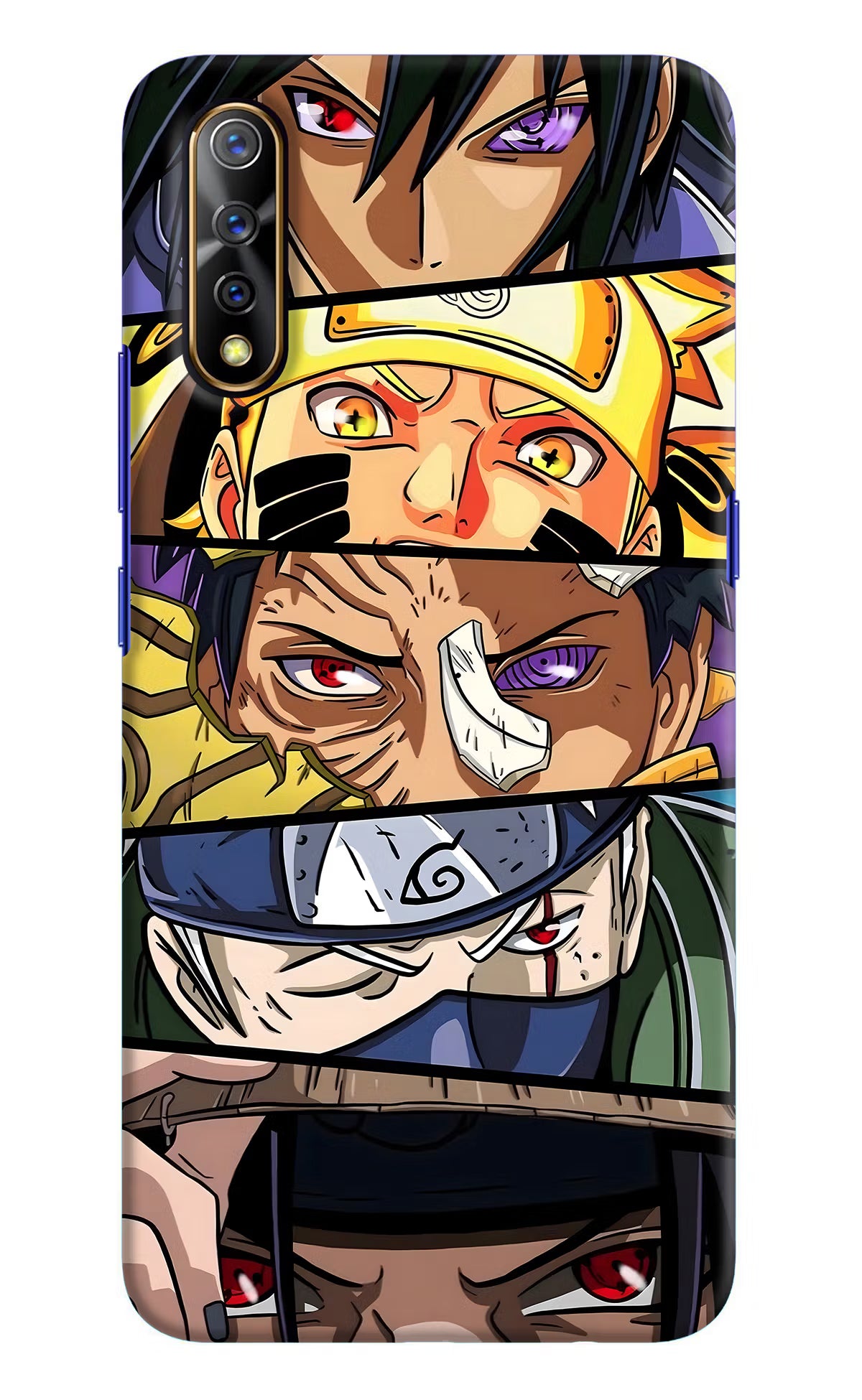 Naruto Character Vivo S1/Z1x Hard Case Back Cover by Casekaro