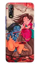 Radhe Krishna Vivo S1/Z1x Hard Case Back Cover by Casekaro