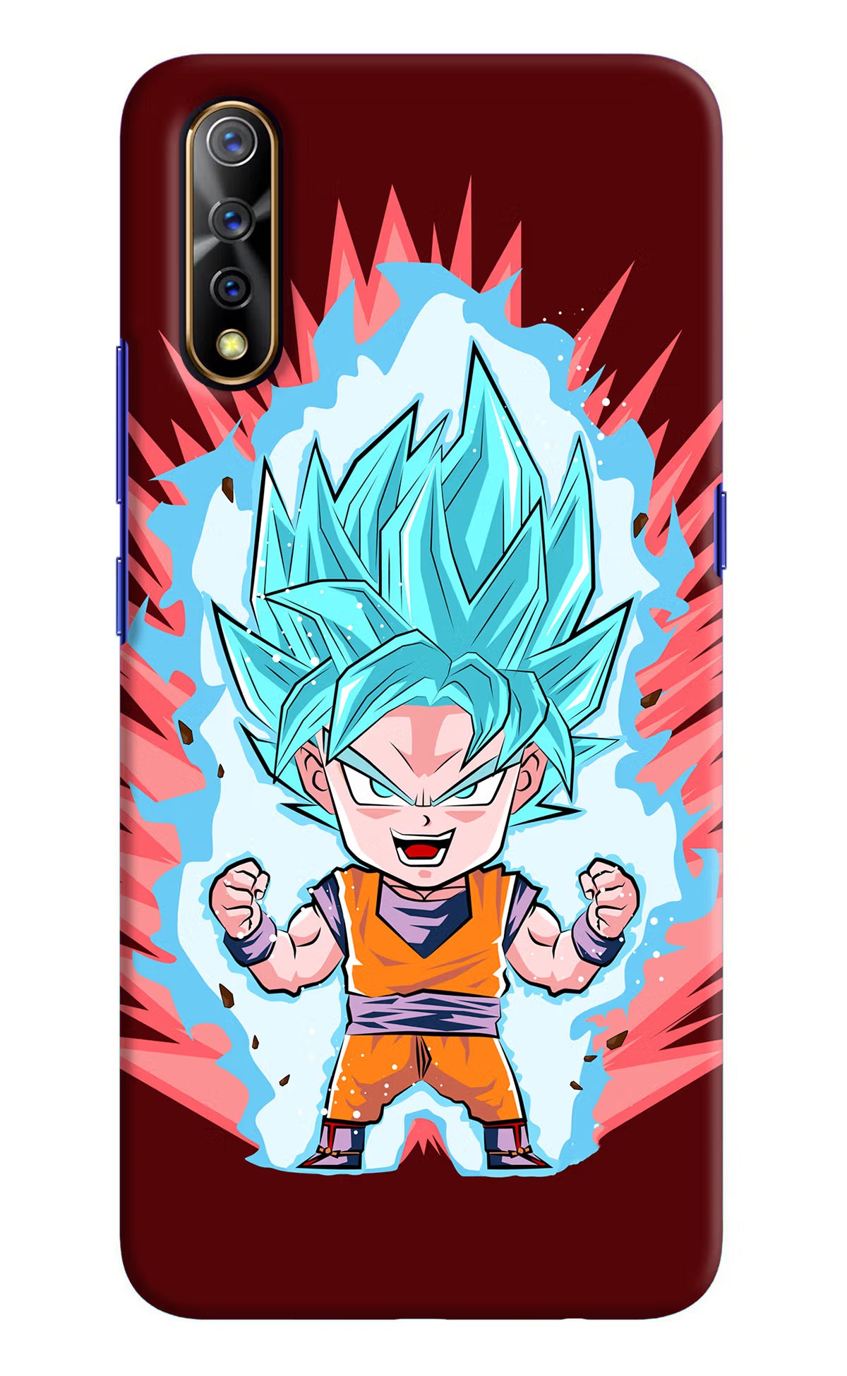 Goku Little Vivo S1/Z1x Hard Case Back Cover by Casekaro