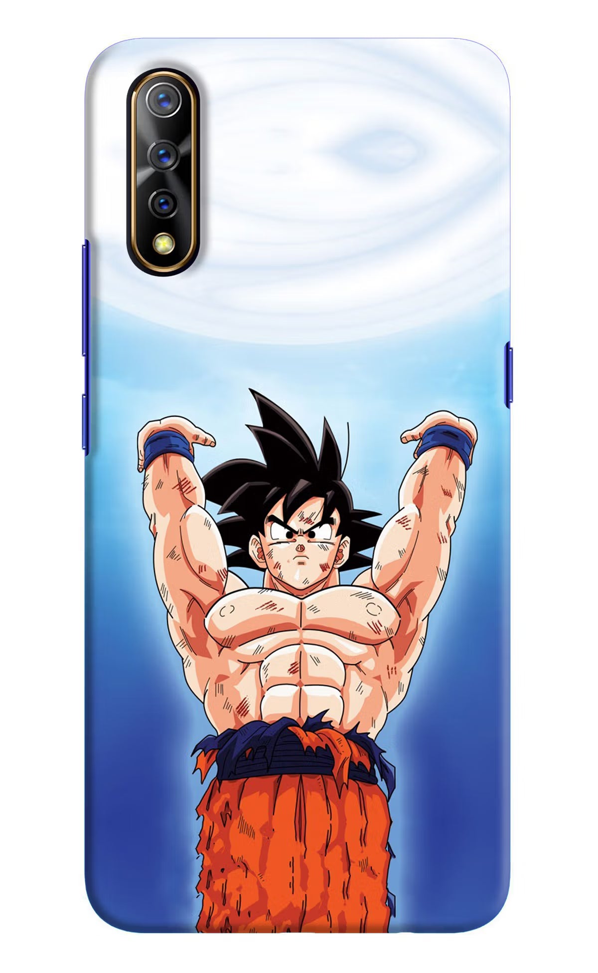 Goku Power Vivo S1/Z1x Hard Case Back Cover by Casekaro