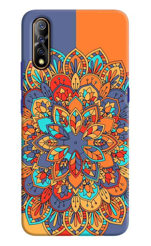 Color Mandala Vivo S1/Z1x Hard Case Back Cover by Casekaro