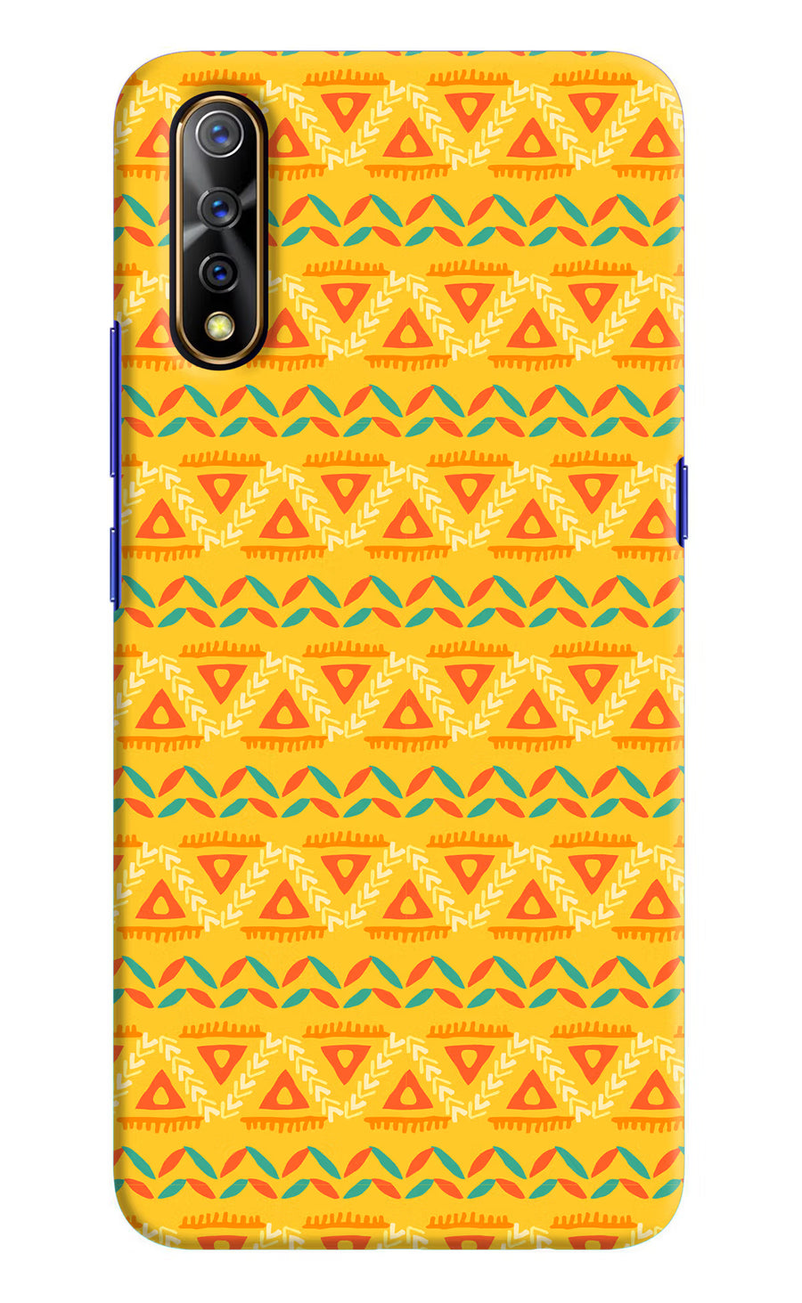 Tribal Pattern Vivo S1/Z1x Back Cover, Hard case