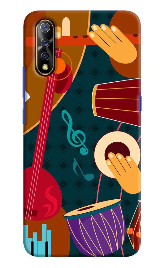 Music Instrument Vivo S1/Z1x Hard Case Back Cover by Casekaro