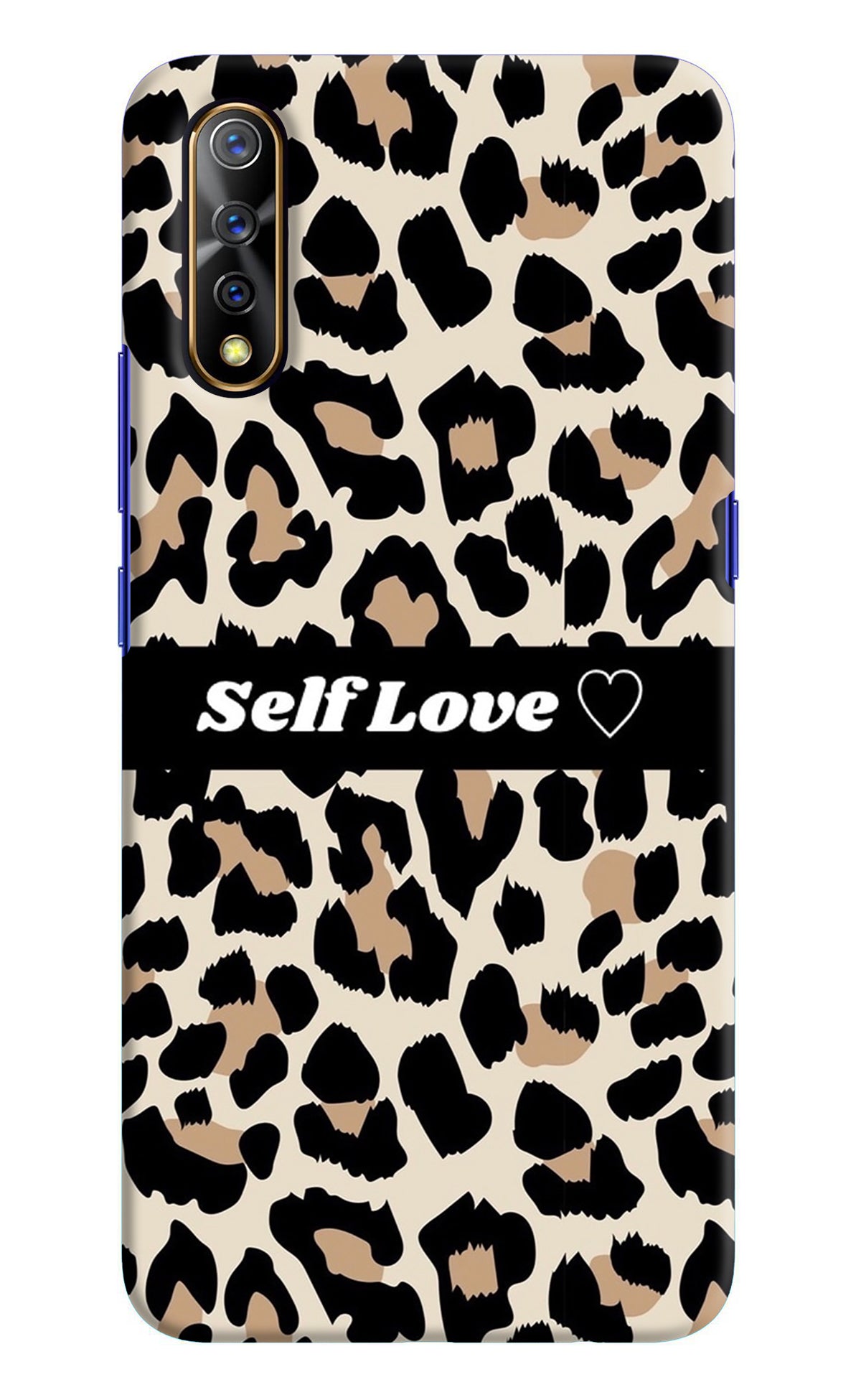 Leopard Print Self Love Vivo S1/Z1x Back Cover